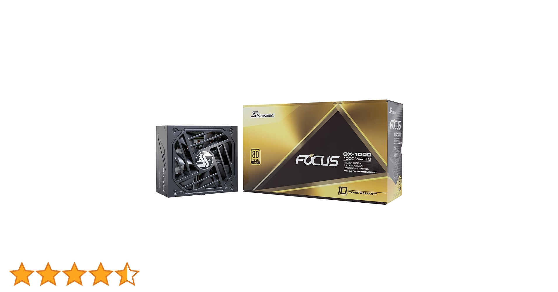 Amazon | Seasonic Focus V3 GX-1000-1000W - 80+ ゴールド